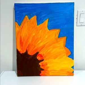 Sunflower painting